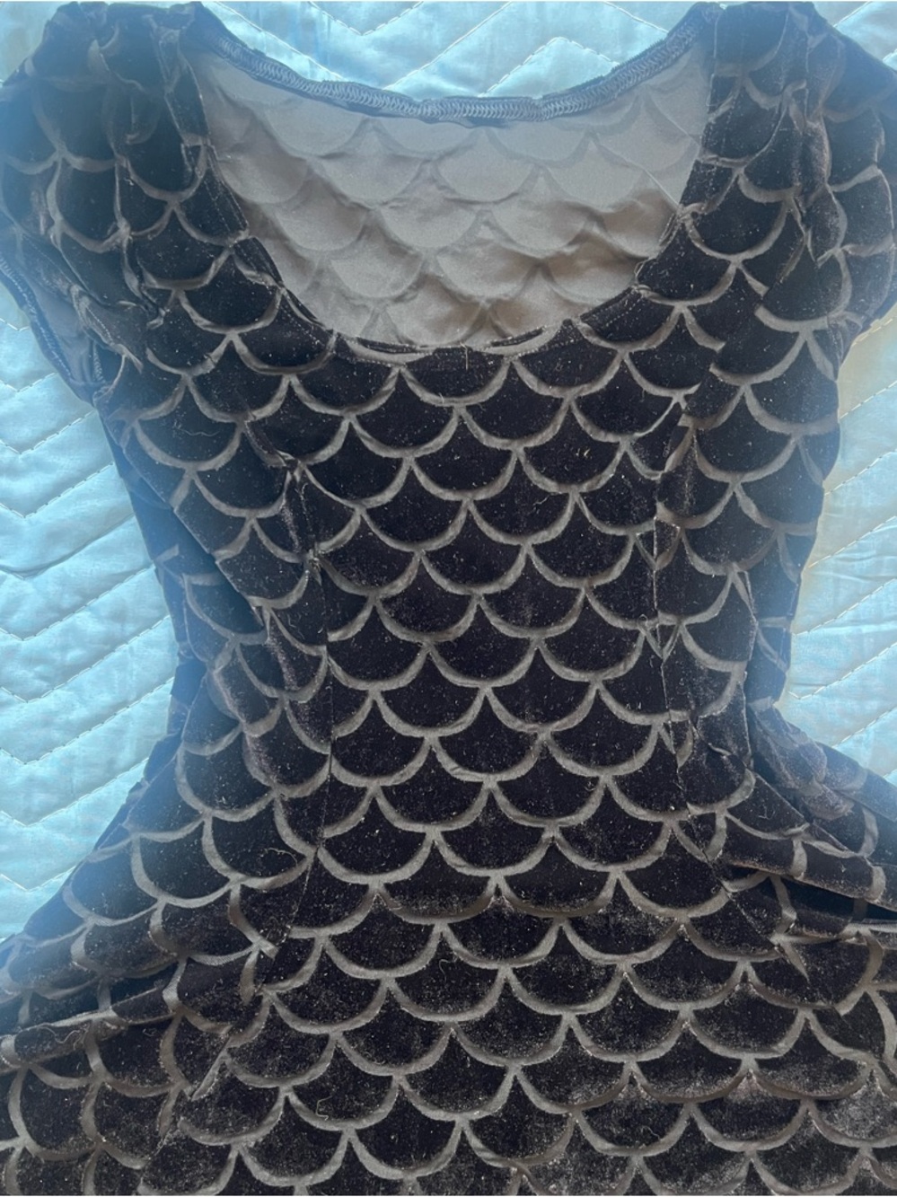 BLACKMILK mermaid Burnout • cap sleeve • VELVET skater dress~ SOLD OUT size: xxs